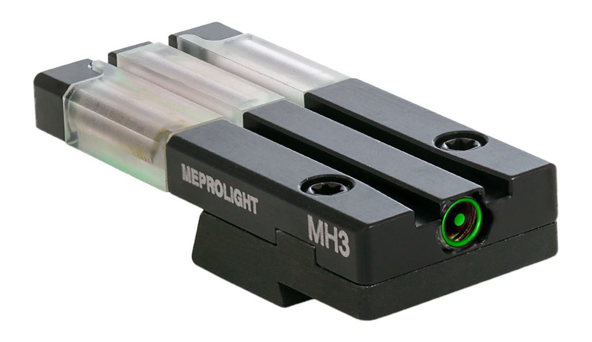 Meprolight Sights USA 631253108 FT Bullseye Rear Green/Tritium Fiber Optic