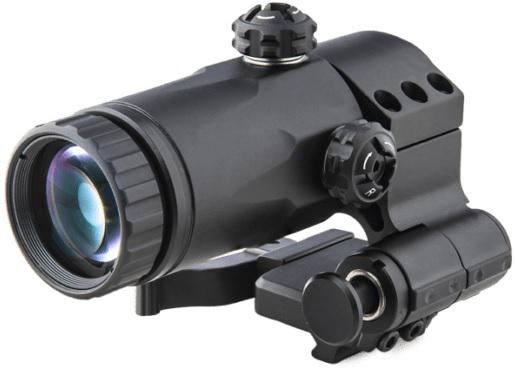 Meprolight Usa Mx3-f 3X Magnifier W/ Integrated Side Flip Adaptor-push Butt