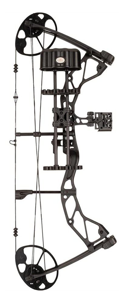 Pure Archery Group Diamond Radian Compound Bow 305 fps 10-55 lbs RH Black w view 3