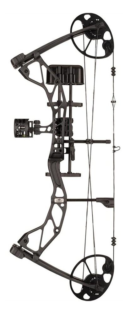 Pure Archery Group Diamond Radian Compound Bow 305 fps 10-55 lbs RH Black w view 4