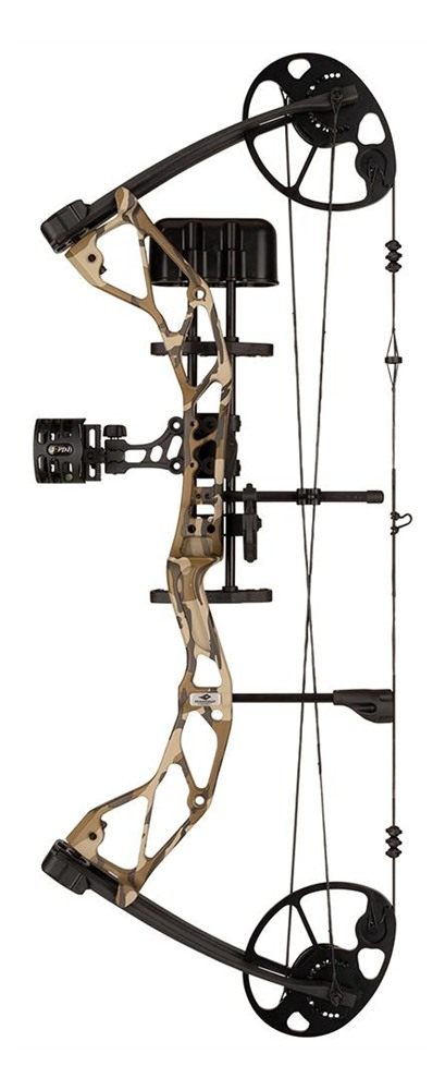 Pure Archery Group Diamond Radian Compound Bow 305 fps 10-55 lbs RH Mossy O view 4