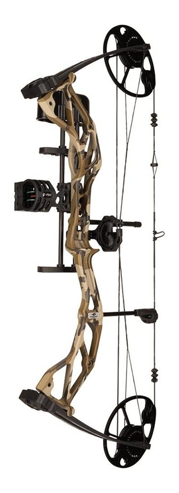 Pure Archery Group Diamond Radian Compound Bow 305 fps 10-55 lbs RH Mossy O view 6