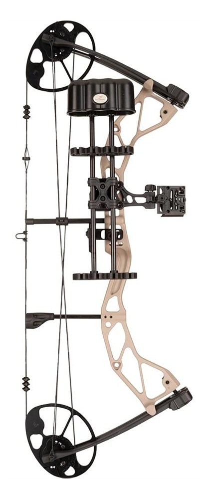 Pure Archery Group Diamond Radian Compound Bow 305 fps 10-55 lbs RH Sandsto view 3
