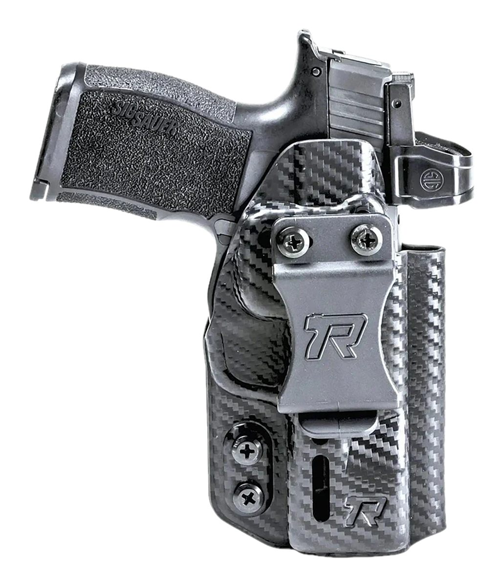 Rounded Gear RGDRUIDGLK4348CFAMBI Druid IWB/OWB Black Carbon Fiber Kydex Fi