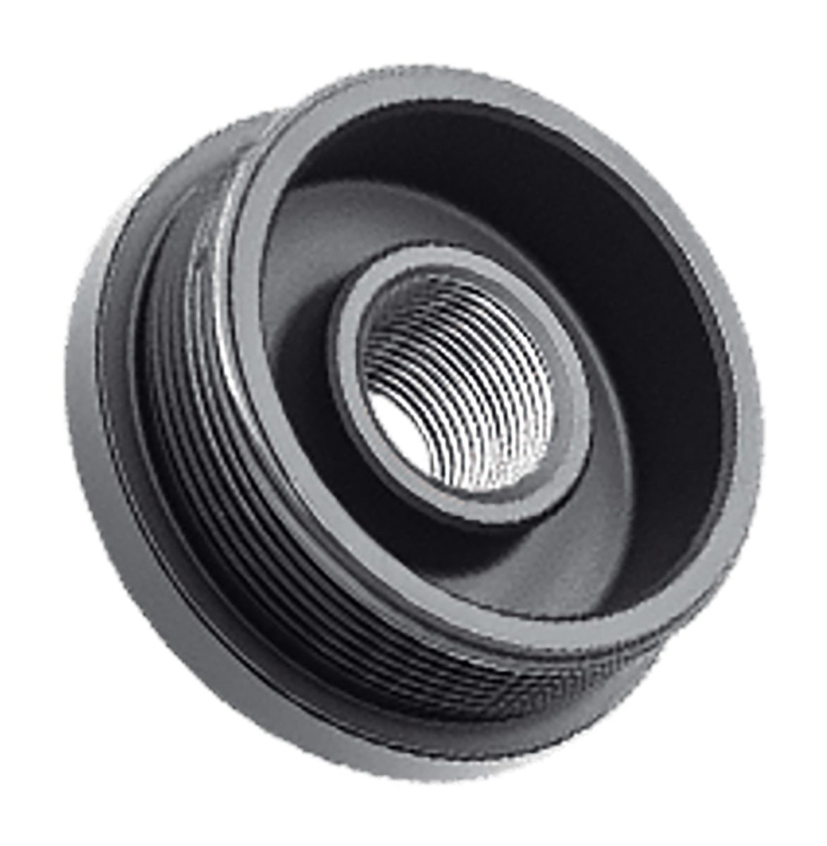 B T Firearms SD-145582 Adapter Direct Thread HUB Fits 1/2inx28 Black