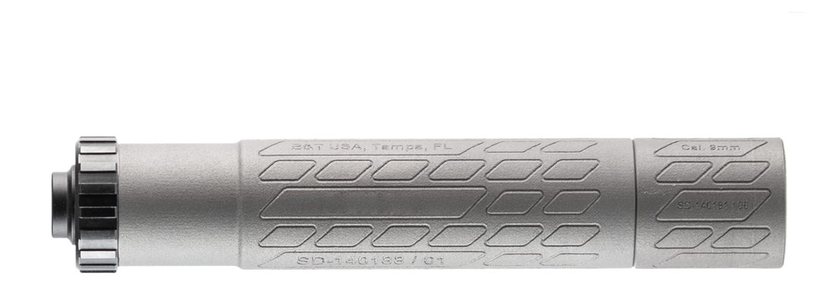 B T USA Print-X Impuls 45 M Direct Thread Suppressor ACP Titanium Gray .578