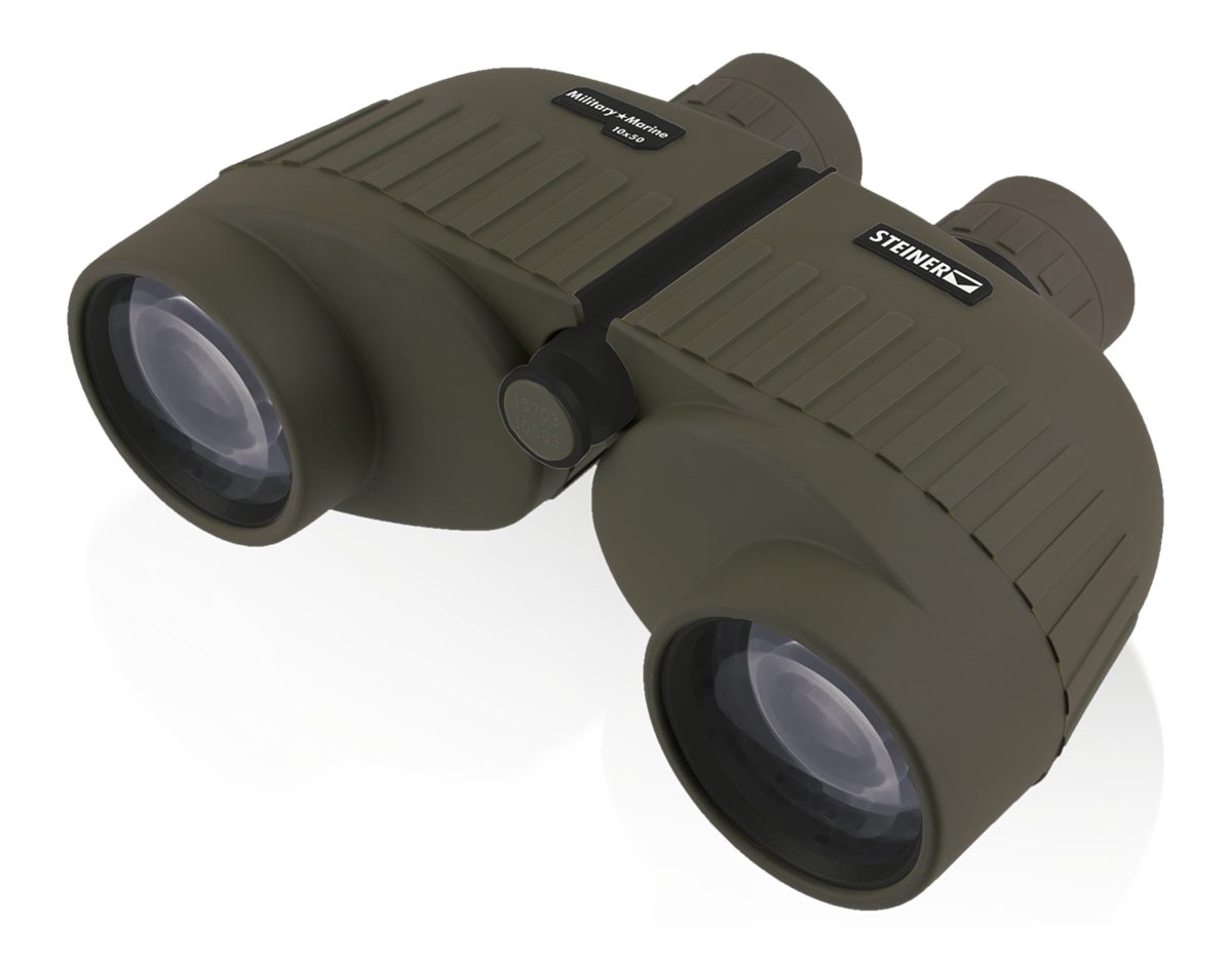 Steiner 2035 Military-Marine 10x50mm Porro Prism, Sports-Auto Focus, OD Gre