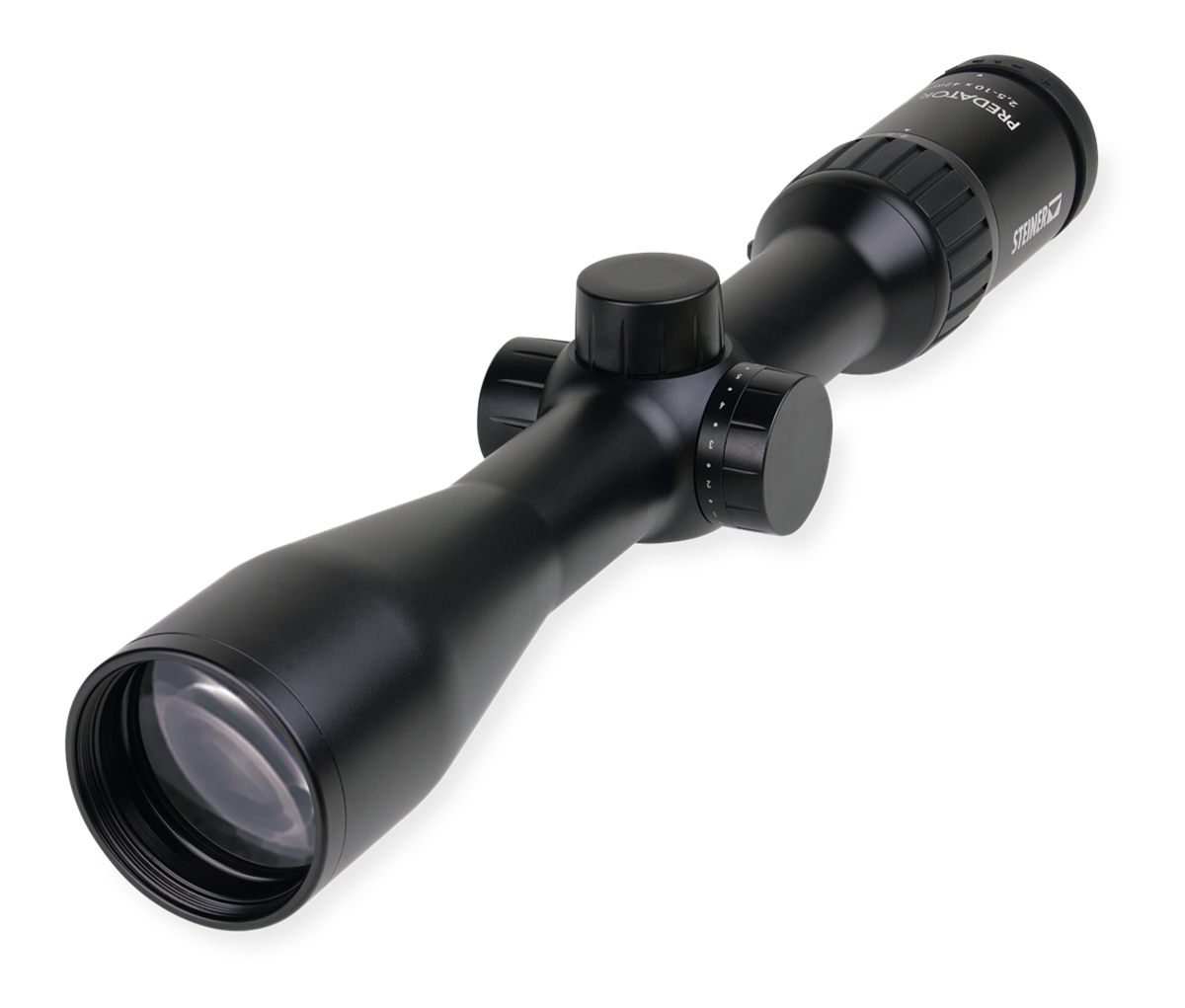 Steiner 8770 Predator 4 Black, 2.5-10x42mm, 30mm Tube, Second Focal Plane