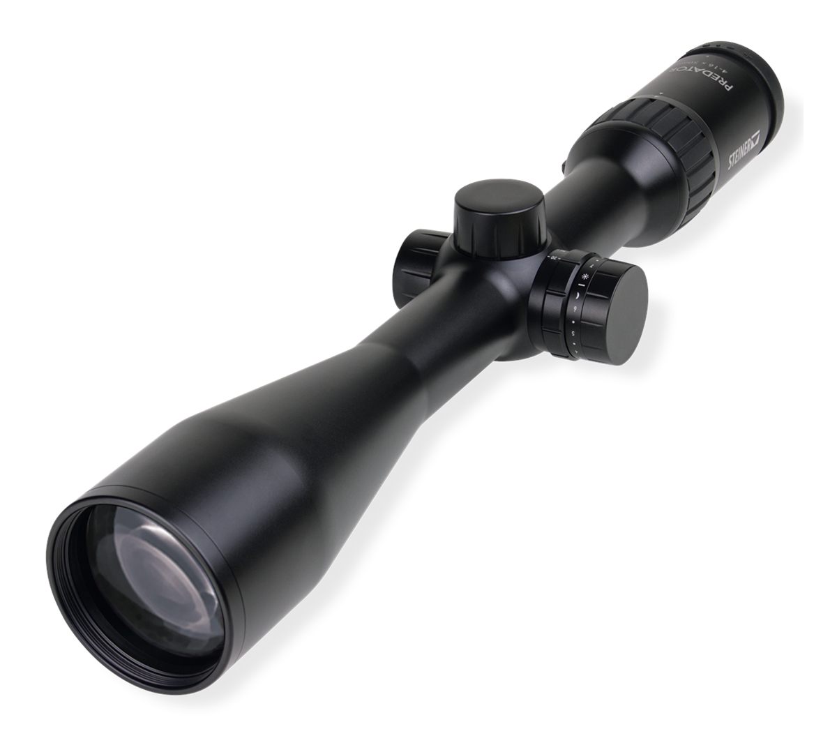 Steiner 8772 Predator 4 Black, 4.4-16x50mm, 30mm Tube, Second Focal Plane