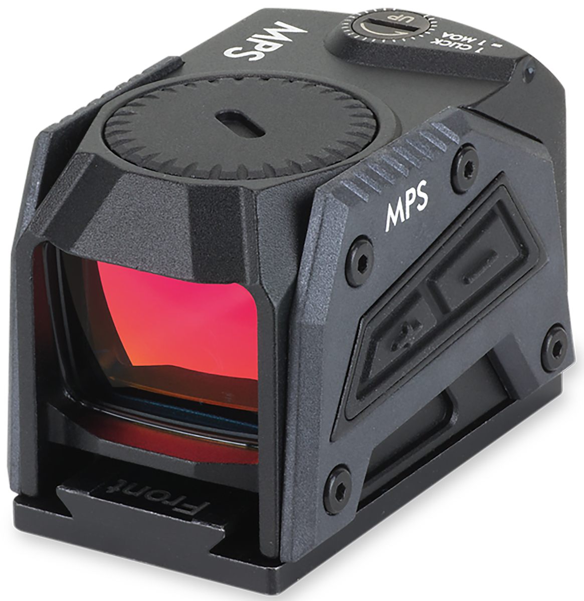 Steiner 8700-MPS Micro Pistol Sight Matte Black 1x20mmx16mm. 3.3 MOA Red Do