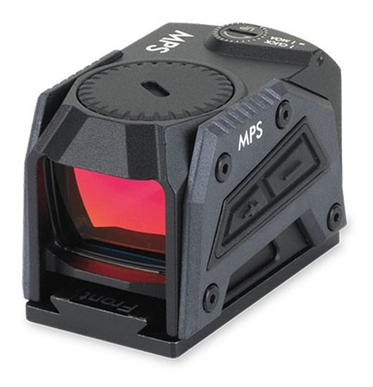 Steiner 8700-MPS Micro Pistol Sight Matte Black 1x20mmx16mm. 3.3 MOA Red Do view 2
