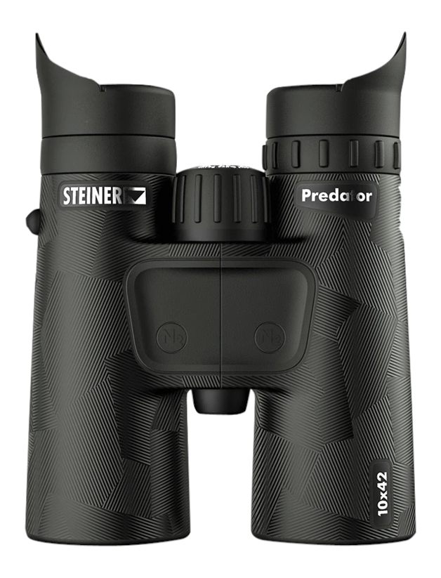 Steiner 2059 Predator 10x42mm Fast-Close Focus, Black Makrolon w/Rubber Arm