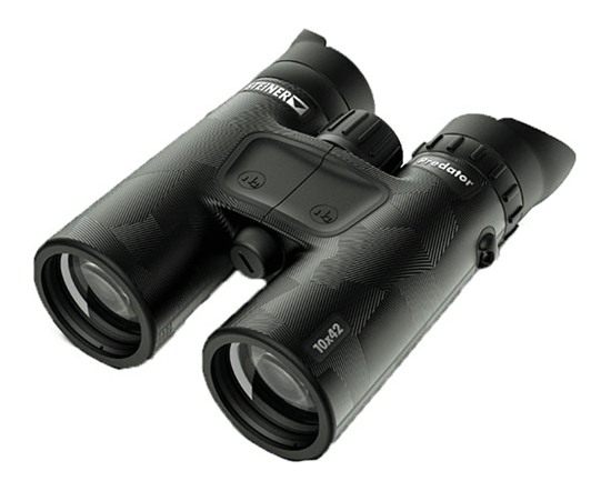 Steiner 2059 Predator 10x42mm Fast-Close Focus, Black Makrolon w/Rubber Arm view 2