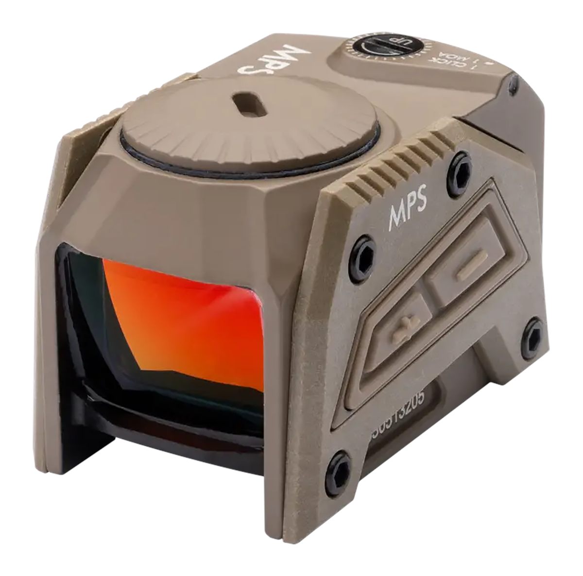 Steiner 8700-MPSFDE Micro Pistol Sight Flat Dark Earth 1x20mmx16mm, 3.3 MOA