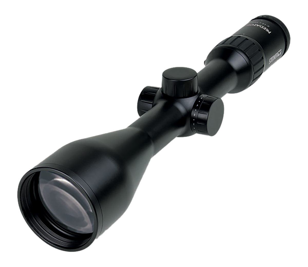 Steiner 8778 Predator 4 Matte Black 3-12x56mm, 30mm Tube Illuminated E3 Bal