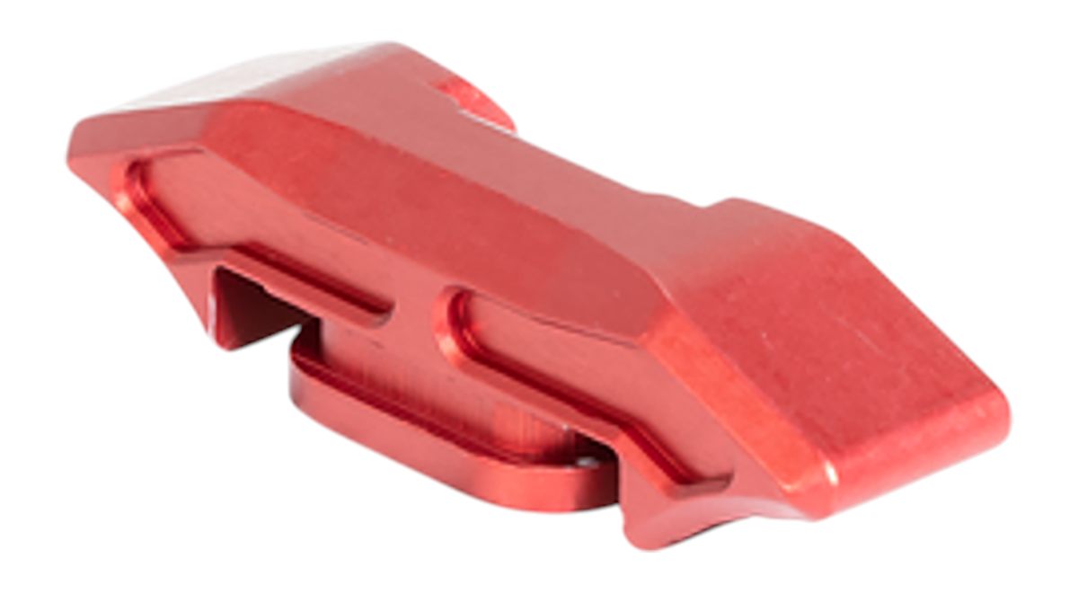 Timber Creek Outdoors GLCHR Glock 17/19 Charging Handle Red Aluminum Ambide