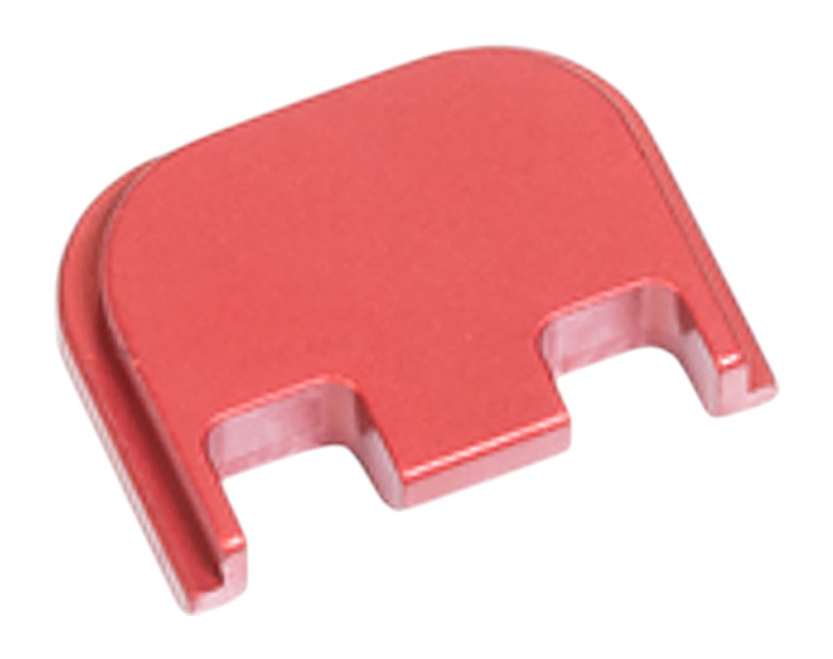 Timber Creek Outdoors GL43XSCPR Glock 43X/48 Slide Cover Plate Red Aluminum