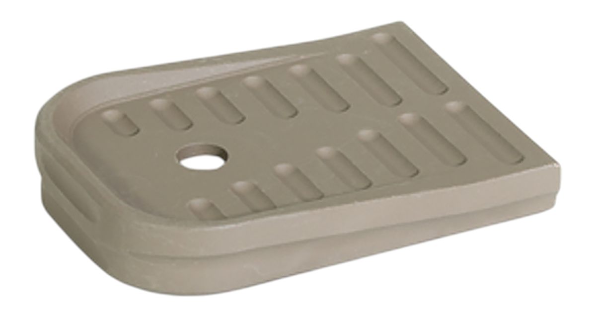 Timber Creek Outdoors GL43XMFPFDE Glock 43X Magazine Floor Plate Flat Dark