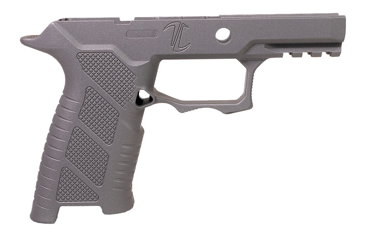 Timber Creek Outdoors SSP320CGMT Carry Grip Tungsten Gray Fits Sig P320