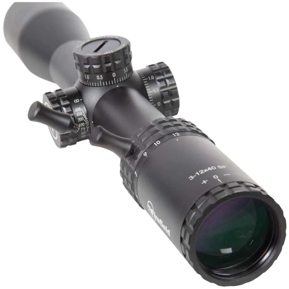 Sellmark Firefield RapidStrike Rifle Scope 3-12x40 30mm SFP Mil Hash Non Il