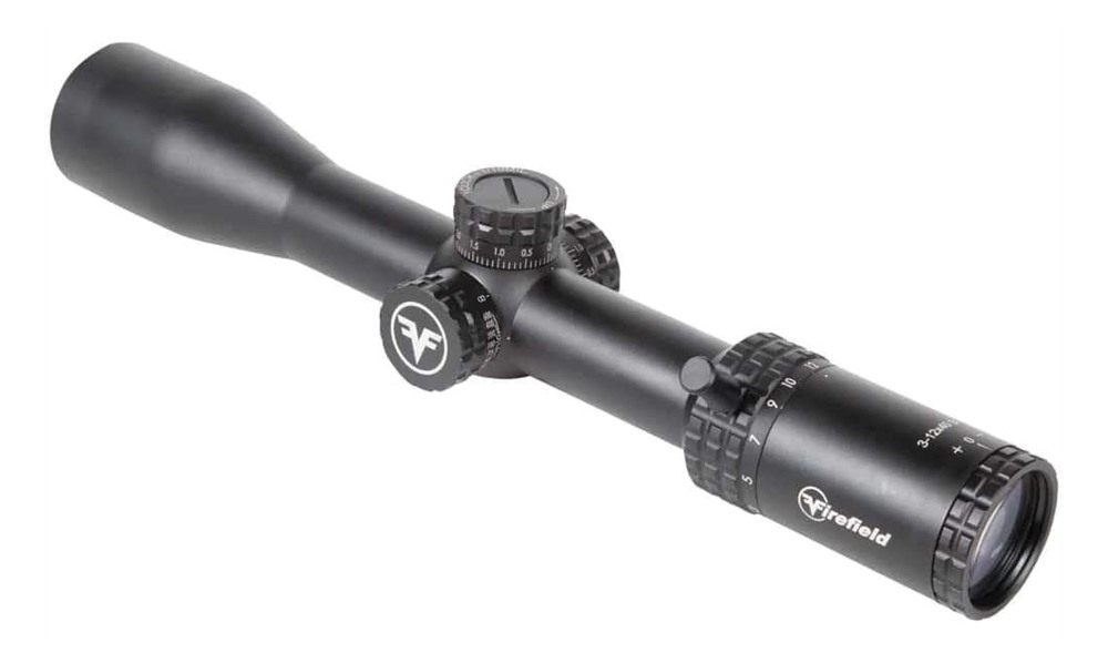 Sellmark Firefield RapidStrike Rifle Scope 3-12x40 30mm SFP Mil Hash Non Il view 3