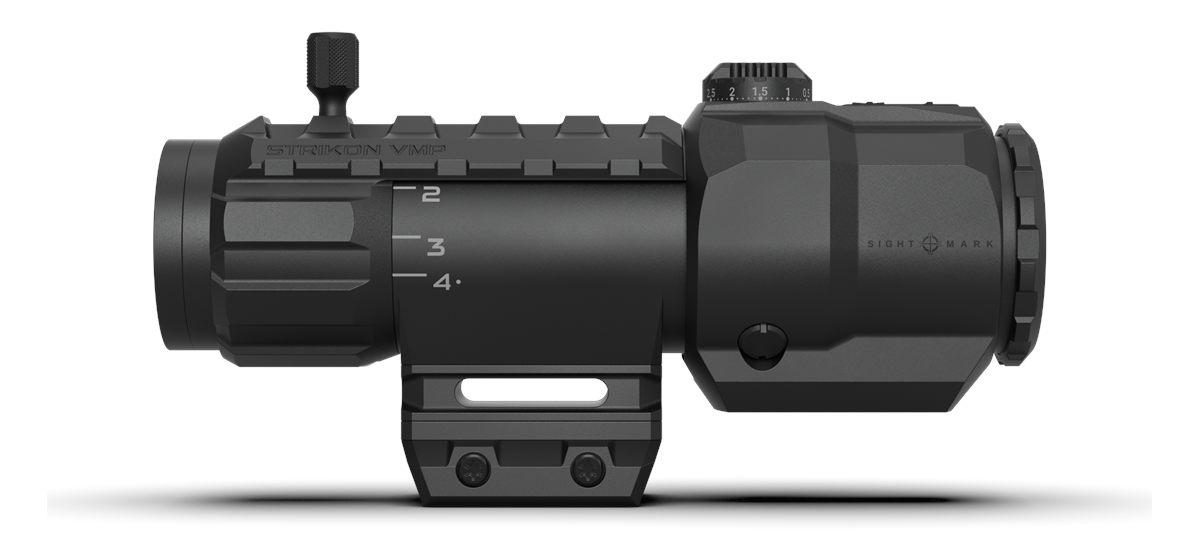 Sightmark Strikon VMP Rifle Scope 1-4x22 SFP CRF-4 MIL FibeR