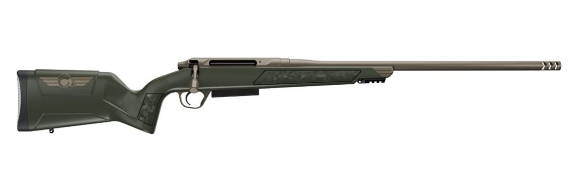 Christensen Arms 8011500500 Evoke Full Size 7mm Rem Mag 4+1 22in Burnt Bron view 2