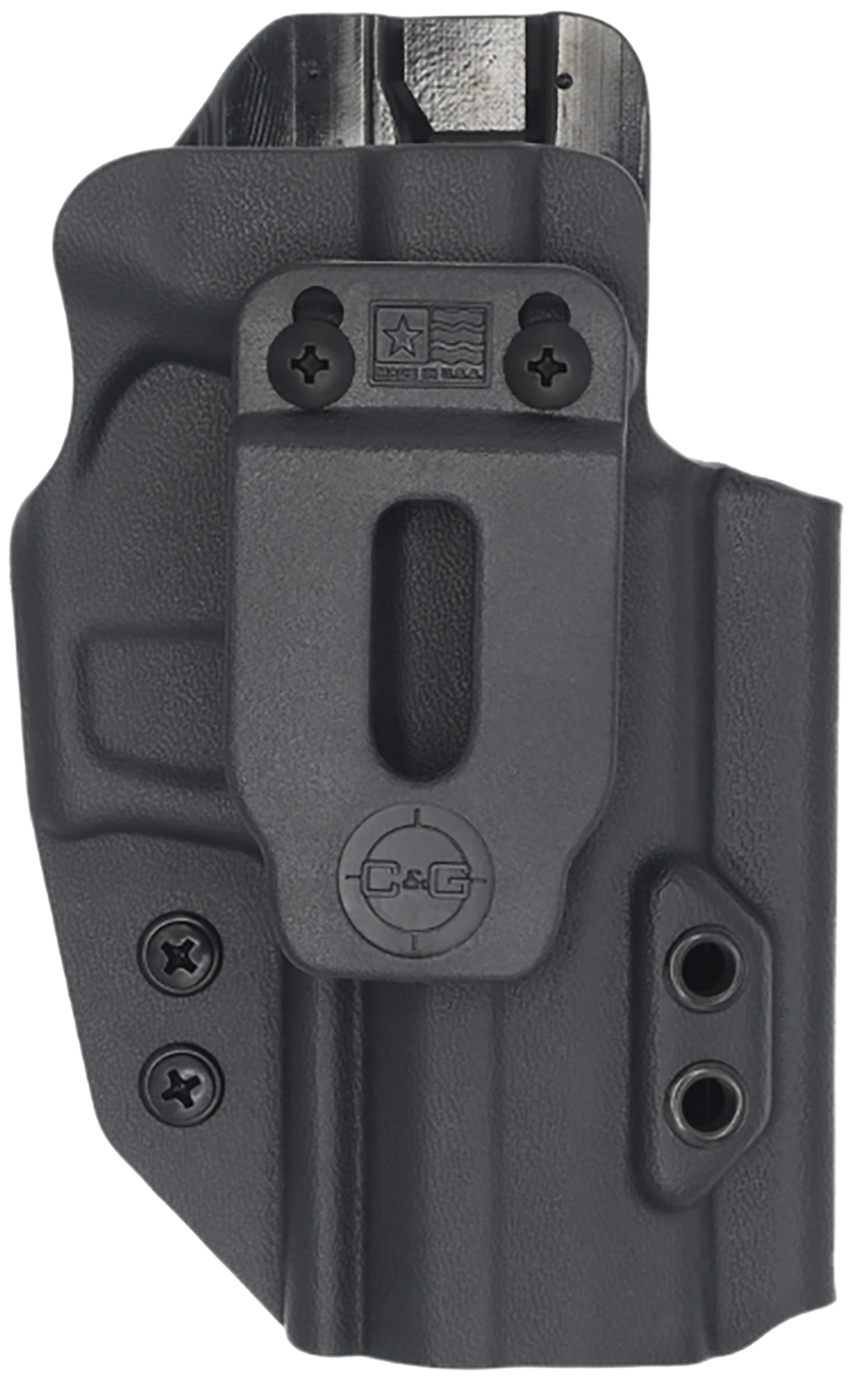 C G Arms Holsters 0288100 Covert IWB Black Kydex Belt Clip Fits Sig P320C