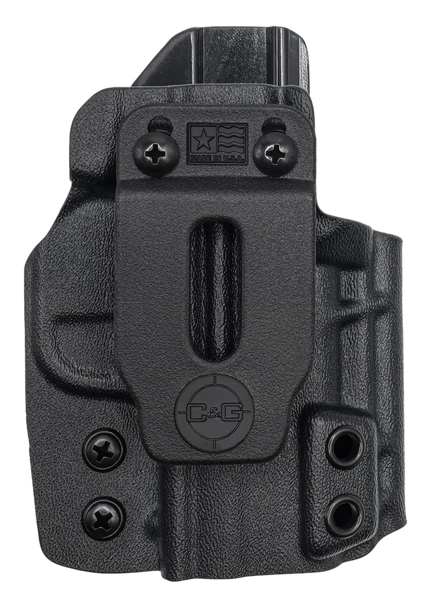 C G Arms Holsters 0952100 Covert IWB Black Kydex Belt Clip Fits Springfield