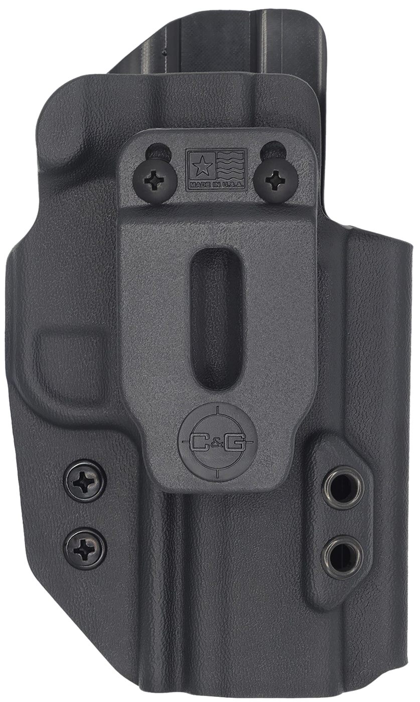 C G Arms Holsters 1698100 Covert IWB Black Kydex Belt Clip Fits FN 509/Tact