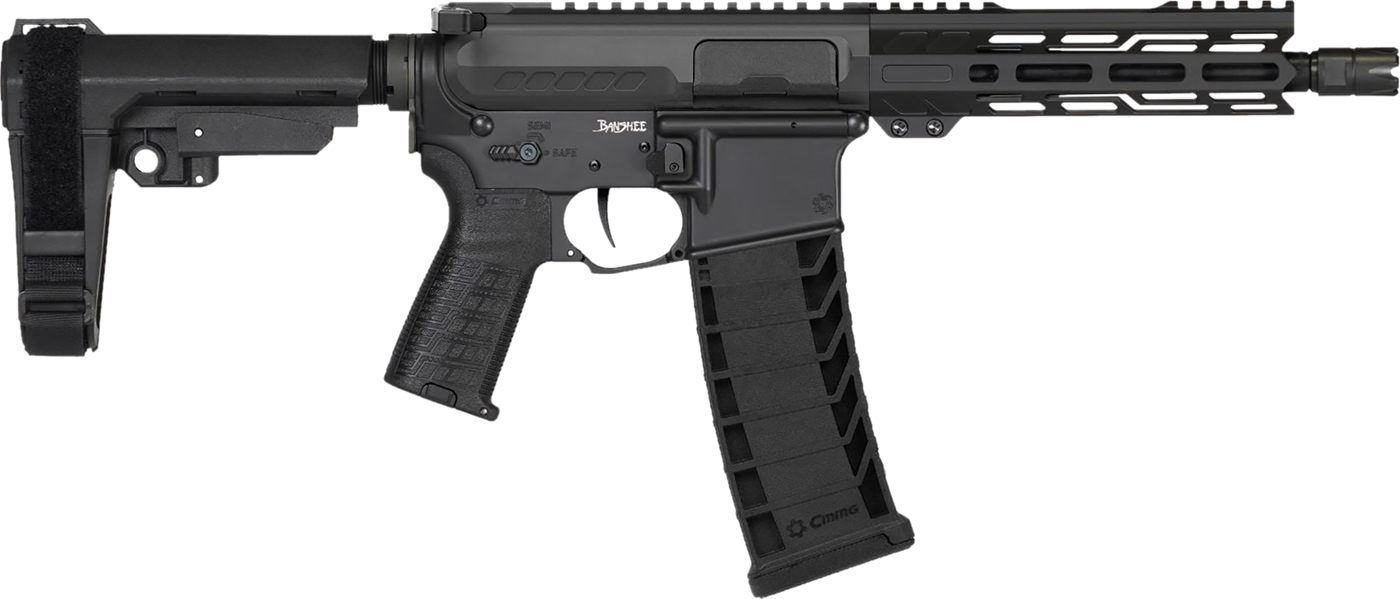 CMMG Banshee MK4 Fixed Ejector Handgun 9mm Luger 30rd Magazine 8in Barrel R