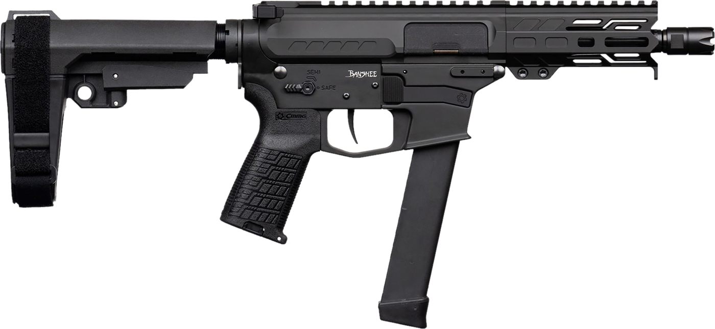 CMMG Banshee MKGs Fixed Ejector Handgun 9mm Luger 33rd Magazine 5'' Barrel