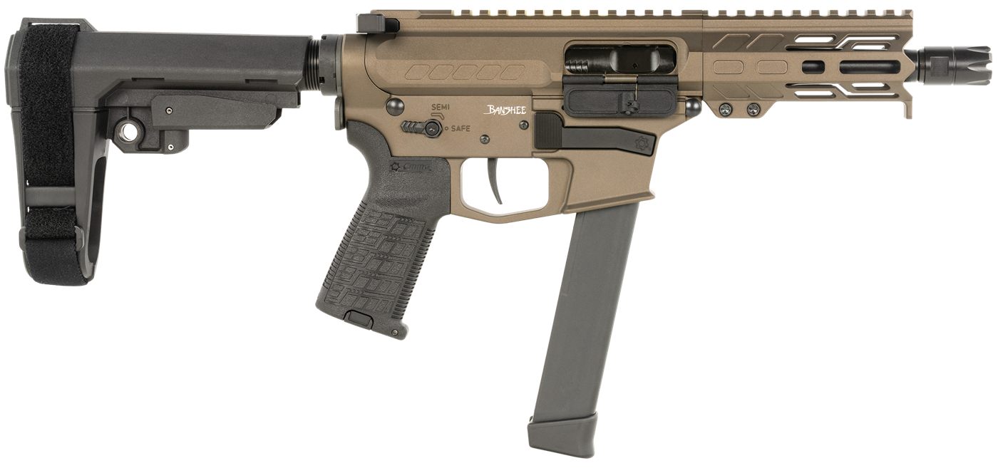 Cmmg Banshee MKGs Fixed Ejector Handgun 9mm Luger 33rd Magazine 5'' Barrel