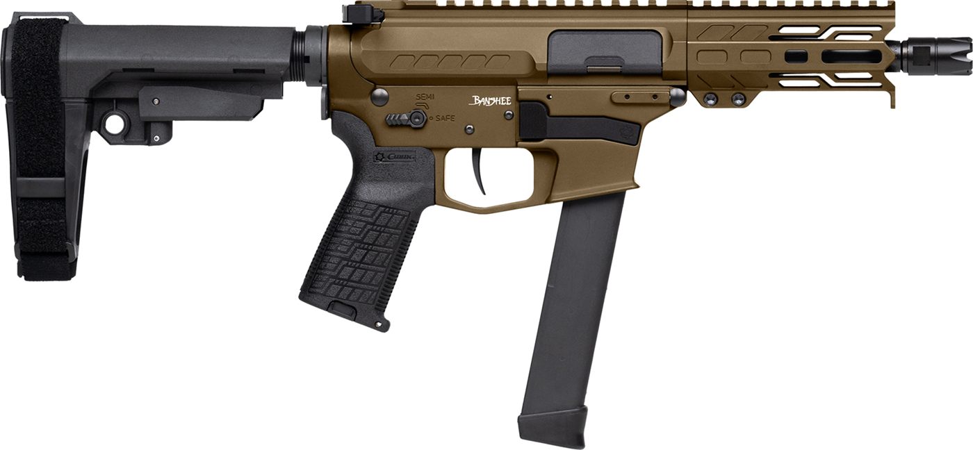 Cmmg Banshee MKGs Fixed Ejector Handgun 9mm Luger 33rd Magazine 5'' Barrel view 2