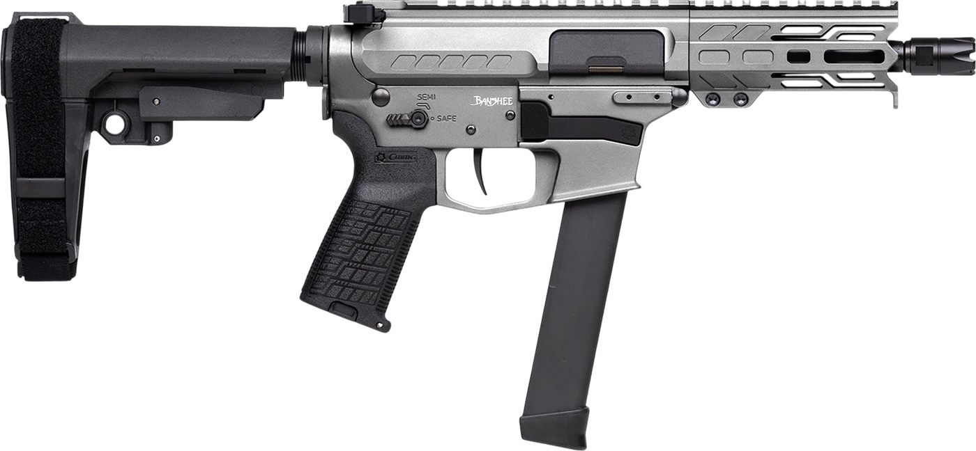 CMMG 99A290FTNG Banshee FE MkGs 9mm Luger 33+1 5in Black Nitride Threaded B