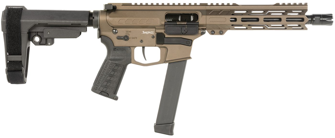 Cmmg Banshee MKGs Fixed Ejector Handgun 9mm Luger 33rd Magazine 8in Barrel