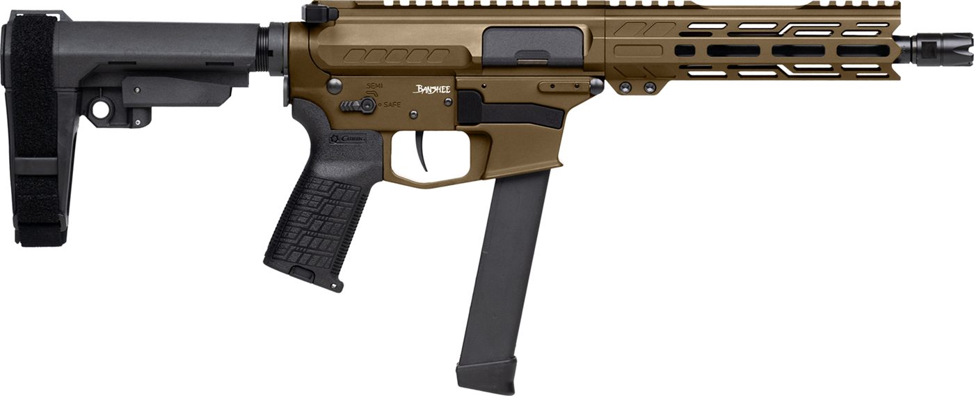 Cmmg Banshee MKGs Fixed Ejector Handgun 9mm Luger 33rd Magazine 8in Barrel view 2