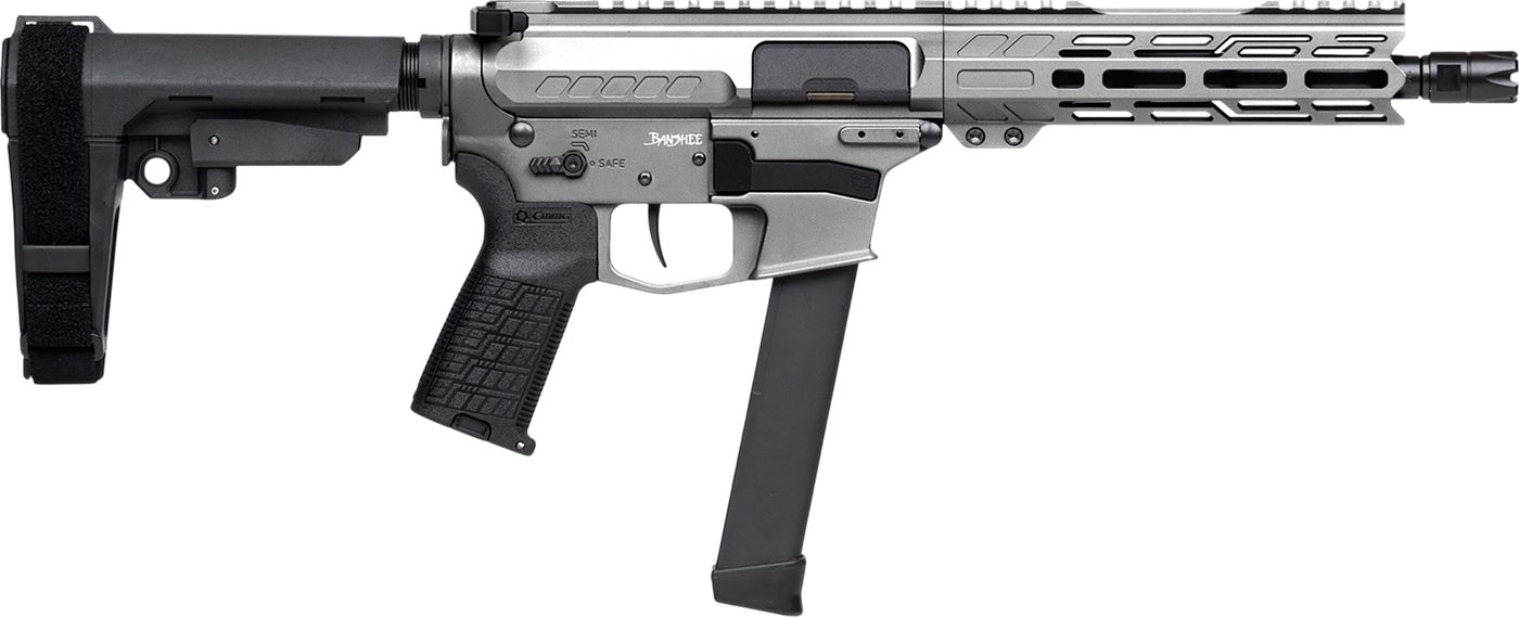 CMMG 99A520FTNG Banshee FE MkGs 9mm Luger 33+1 8in Black Nitride Threaded B