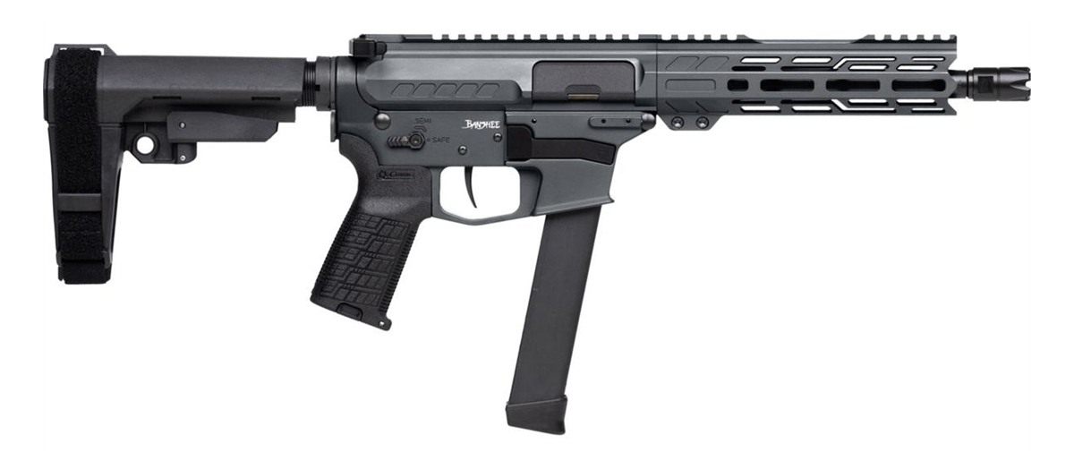 CMMG 99A520FTNG Banshee FE MkGs 9mm Luger 33+1 8in Black Nitride Threaded B view 2