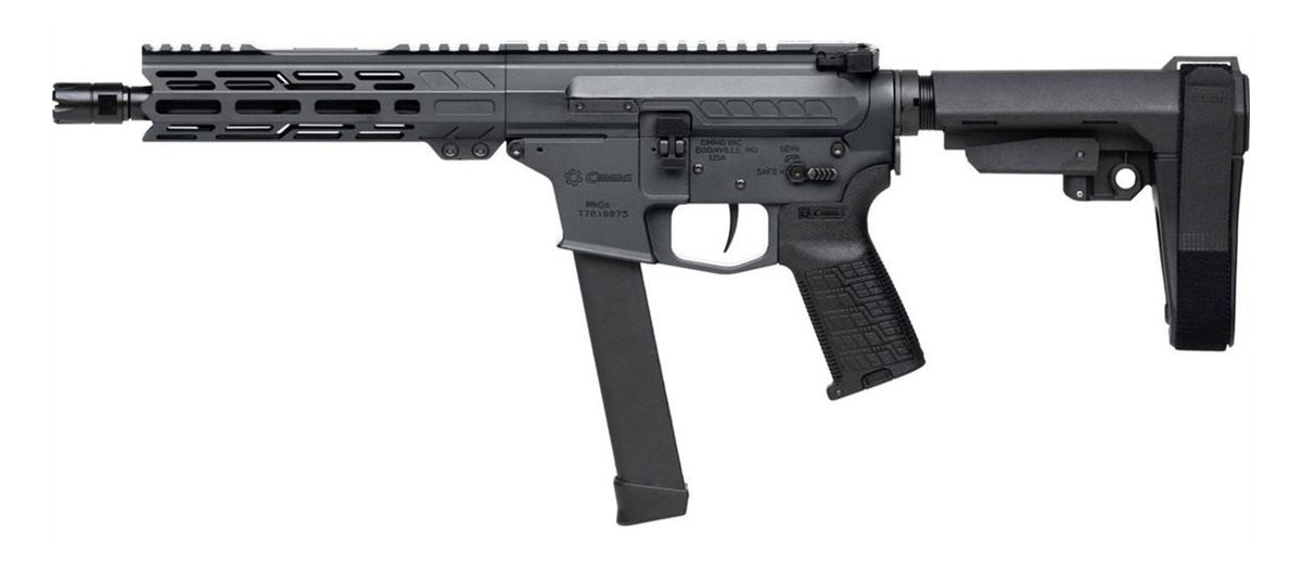 CMMG 99A520FTNG Banshee FE MkGs 9mm Luger 33+1 8in Black Nitride Threaded B view 3