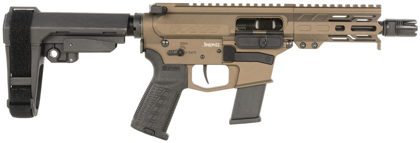 CMMG Banshee Fixed Ejector MkG Pistol .45 Auto 13rd Magazine 5'' Barrel Mid