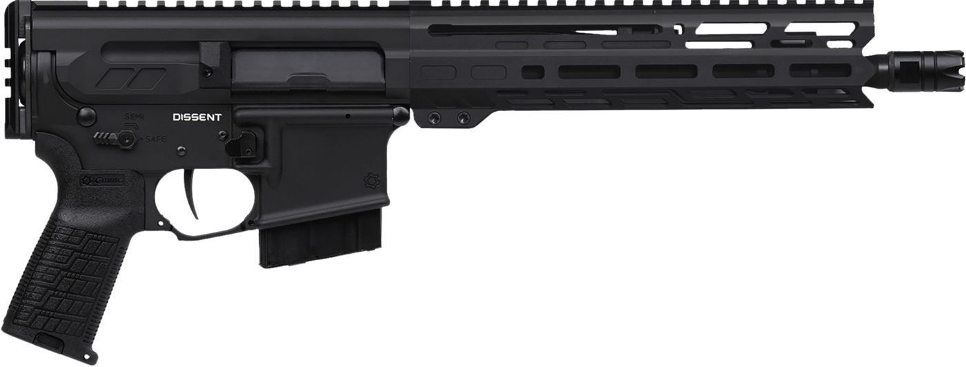 CMMG 34A840F-AB Dissent MK4 338 ARC 10+1 10.50in Black Nitride Threaded Bar