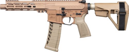 CMMG Precision Pistol MK4 22LR 4.5in 25RD Zeroed Suppressor BRZ