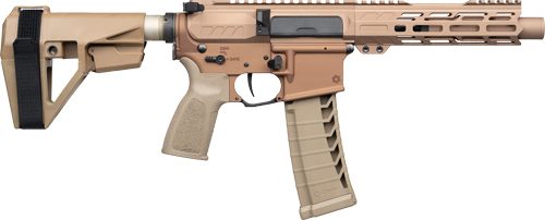 CMMG Precision Pistol MK4 22LR 4.5in 25RD Zeroed Suppressor BRZ view 2