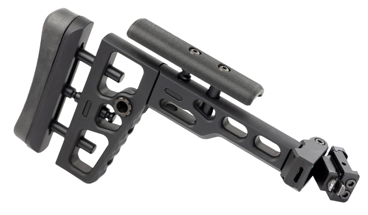 Samson Manufacturing 040617001 S.A.S.K. Tactical Black Anodized Aluminum Fo