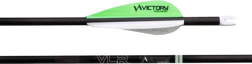 VICTORY ARCHERY VLR GAMER 350 ARROW FLETCHED 6PK
