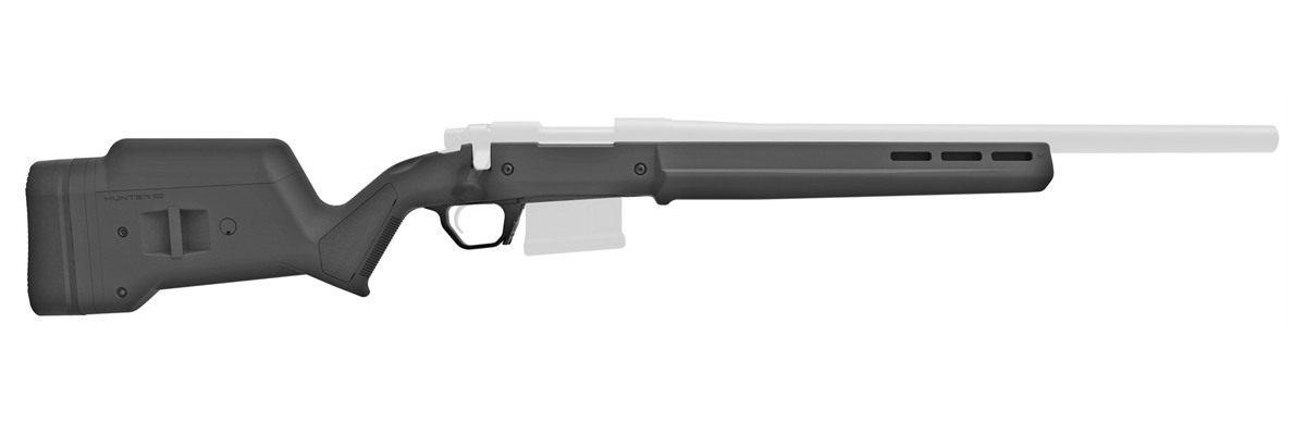 Magpul MAG495-BLK Hunter 700 Stock Black Synthetic Adjustable, Fits Remingt