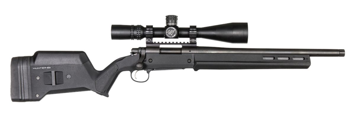 Magpul MAG495-BLK Hunter 700 Stock Black Synthetic Adjustable, Fits Remingt view 2