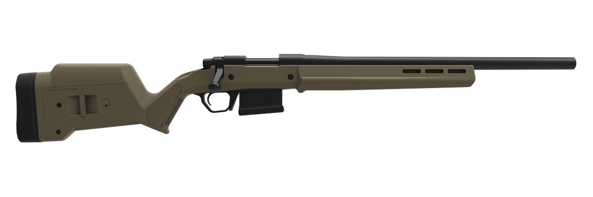 Magpul MAG495-FDE Hunter 700 Stock Fixed with Aluminum Bedding Adjustable C