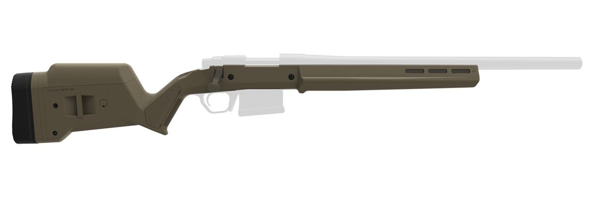 Magpul MAG495-FDE Hunter 700 Stock Fixed with Aluminum Bedding Adjustable C view 2